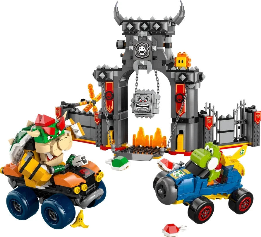 Lego Super Mario 72039 Mario Kart™ – Castello di Bowser con 4 minifigure e acces