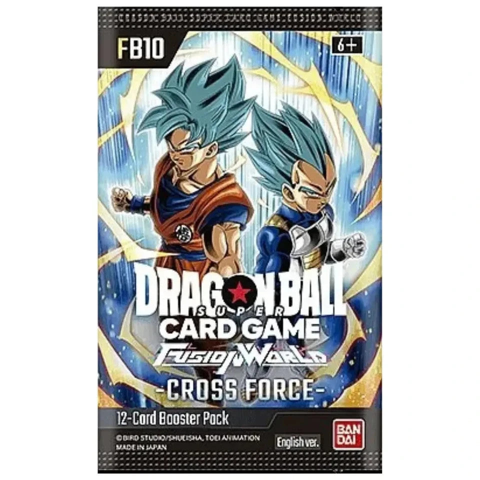 Dragon Ball Super Fusion World FB10 Cross Force Booster Box ENG Sealed NEW