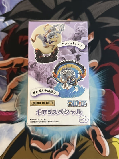 One Piece Petitrama Logbox Re Birth One Piece Gear 5 Special 10 cm New RANDOM
