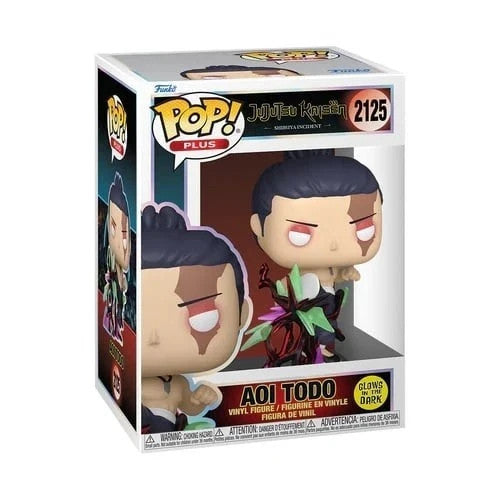 FUNKO POP! ANIMATION JUJUTSU KAISEN AOI TODO KICK #2125 GLOWS IN THE DARK NUOVO