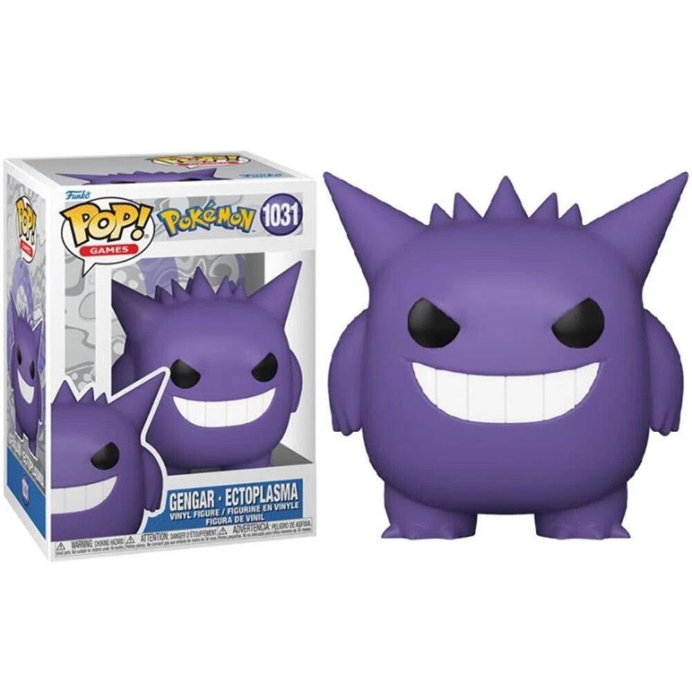 Funko Pop ! Games - Pokemon (1031) Gengar Ectoplasma Vinyl Figure 9Cm Statuetta