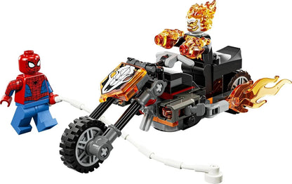 LEGO MARVEL Spider-Man vs. Ghost Rider in motocicletta 76335