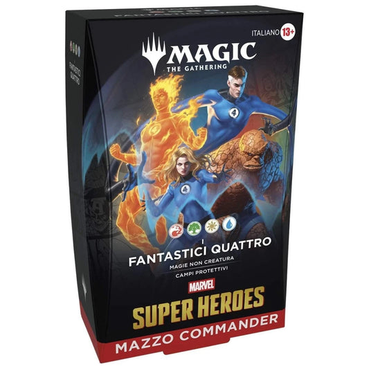 Marvel Super Heroes Deck Mazzo Commander Fantastic Four Fantastici 4 mtg ITA
