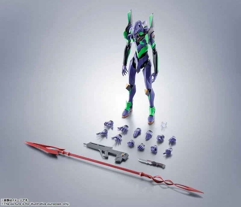 Bandai Robot Damashi Rebuild of Evangelion Unit-01 & Spear of Cassius Renewal Co