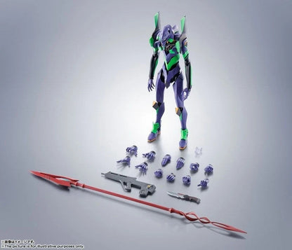 Bandai Robot Damashi Rebuild of Evangelion Unit-01 & Spear of Cassius Renewal Co