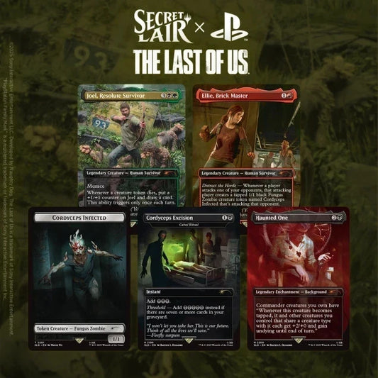 MTG Secret Lair x Play Station The Last of Us Part I