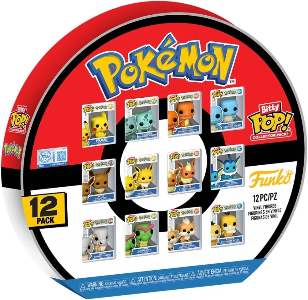 Merchandising Pokemon: Funko Bitty Pop - 12Pc Multipack