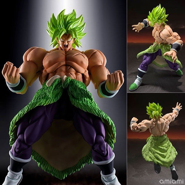 Dragonball S.H. Figuarts Broly Super Saiyan Broly Fullpower 22cm Bandai