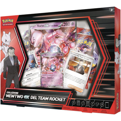 Pokemon Collezione Mewtwo Ex Del Team Rocket Italiano Rivali Predestinati Nuovo