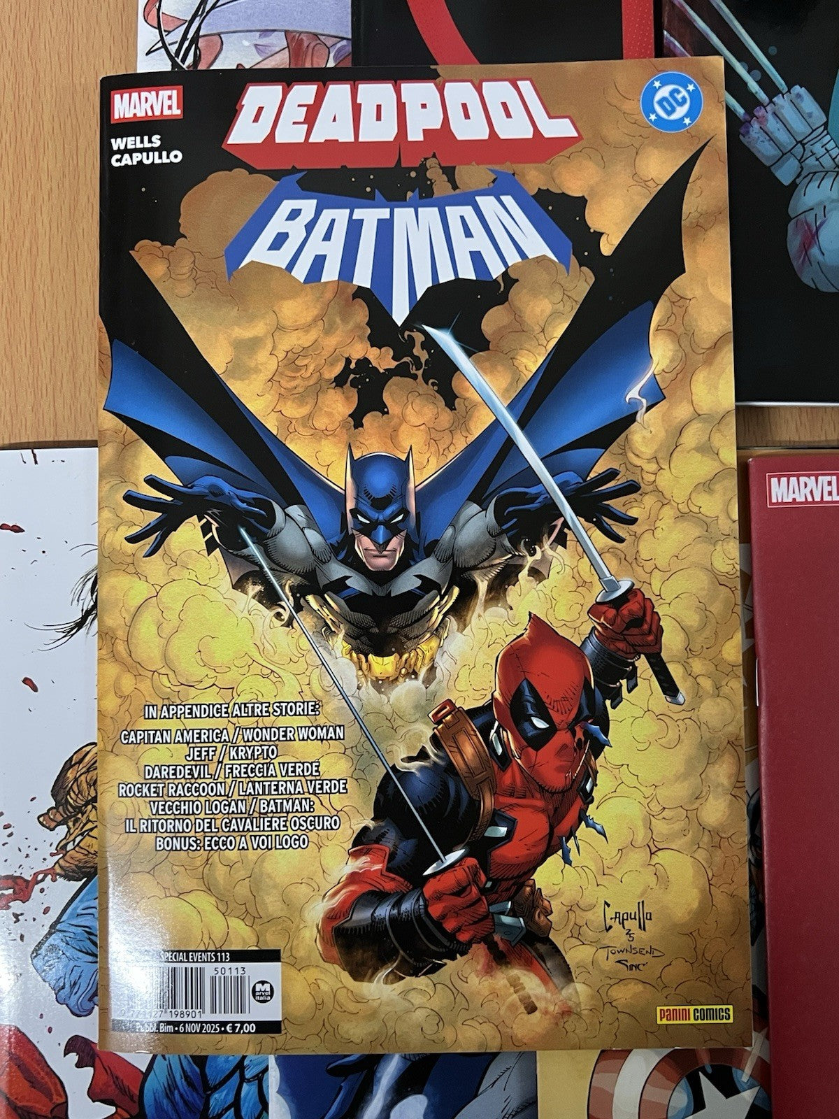 DEADPOOL / BATMAN 12pz Bundle completo Variant + Incentive fumetti DC - Panini
