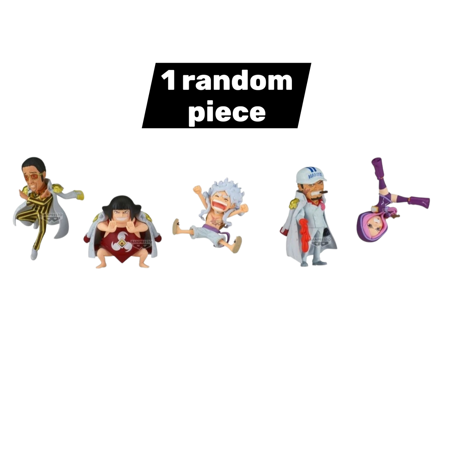 Bandai - One Piece: Banpresto - World Collectable Figure-Egghead 1 RANDOM PIECE