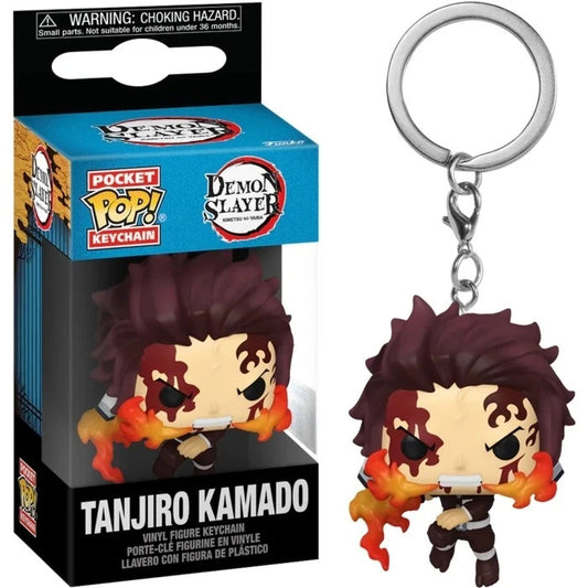 Figura - Demon Slayer: Funko Pop! Keychain - Tanjiro (dancing Flash)