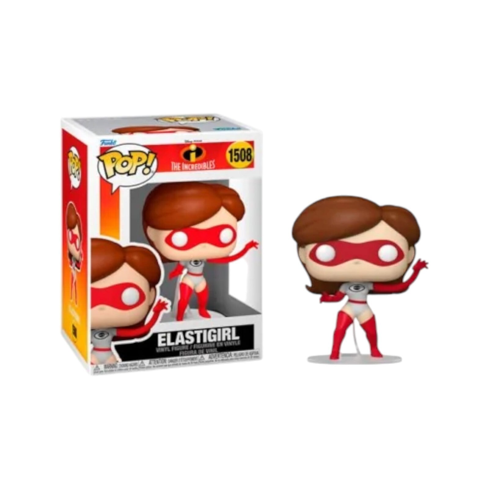 FUNKO POP ! DISNEY PIXAR THE INCREDIBLES 20th -(1508) ELASTIGIRL GLI INCREDIBILI