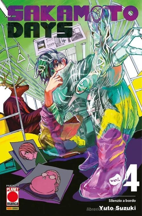 SAKAMOTO DAYS n. 4 - fumetto manga Yuto Suzuki Panini Comics ITA