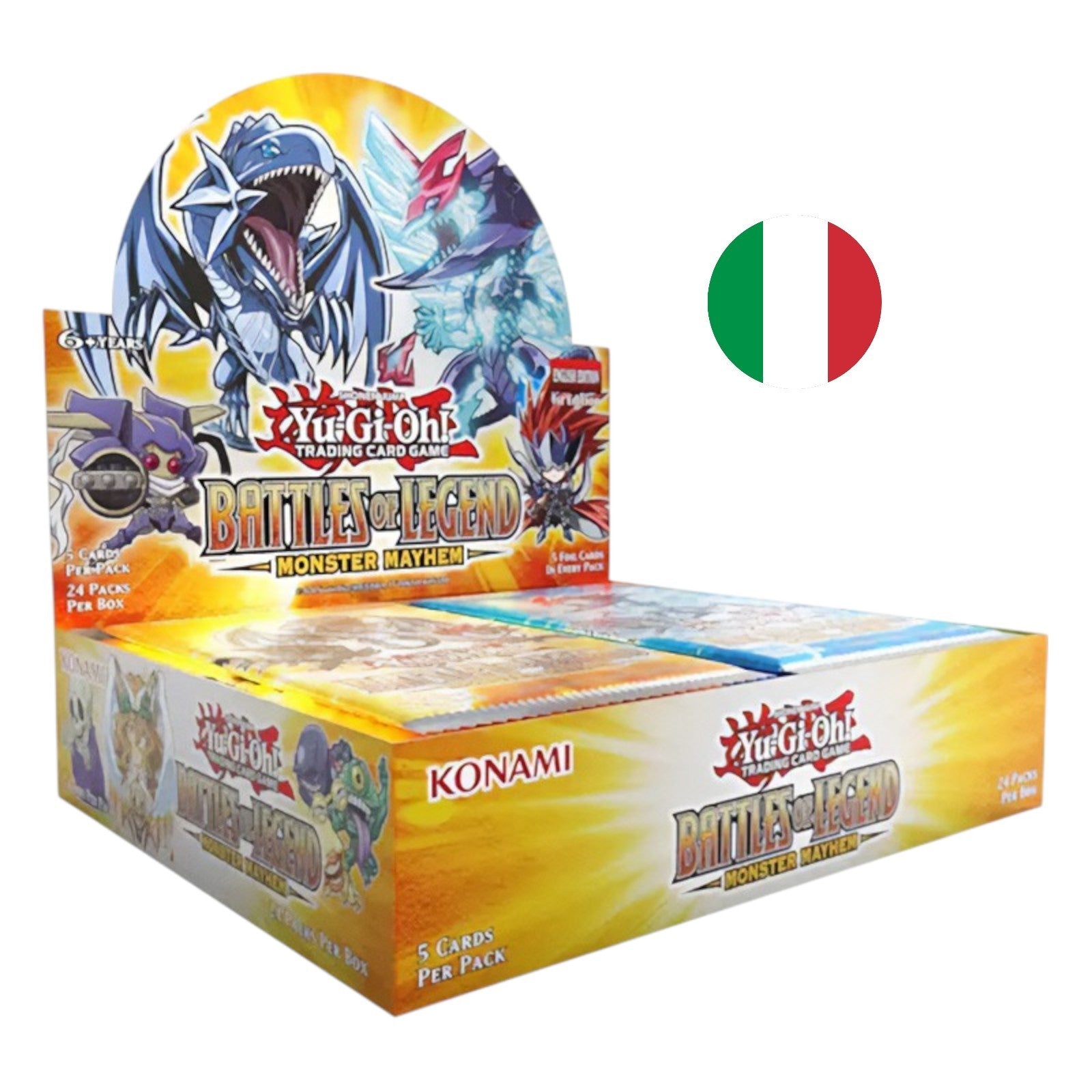 Box YUGIOH Battaglie della Leggenda TUMULTO DI MOSTRI Monster Mayhem BLMM ITA