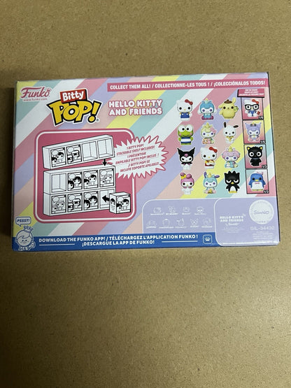 Funko Bitty POP! 4 Pack Hello Kitty & Friends Limited Chase Edition Sealed