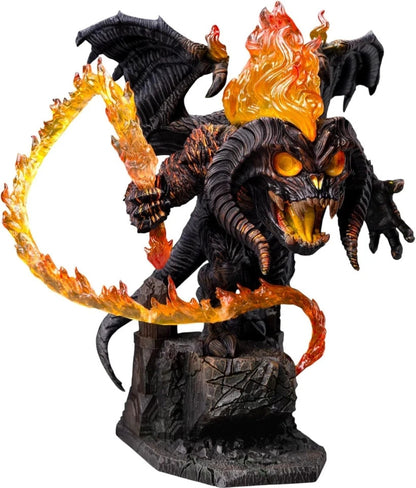 Iron Studios Collectible Statue Balrog Lord of The Rings Minico Polystone Resin