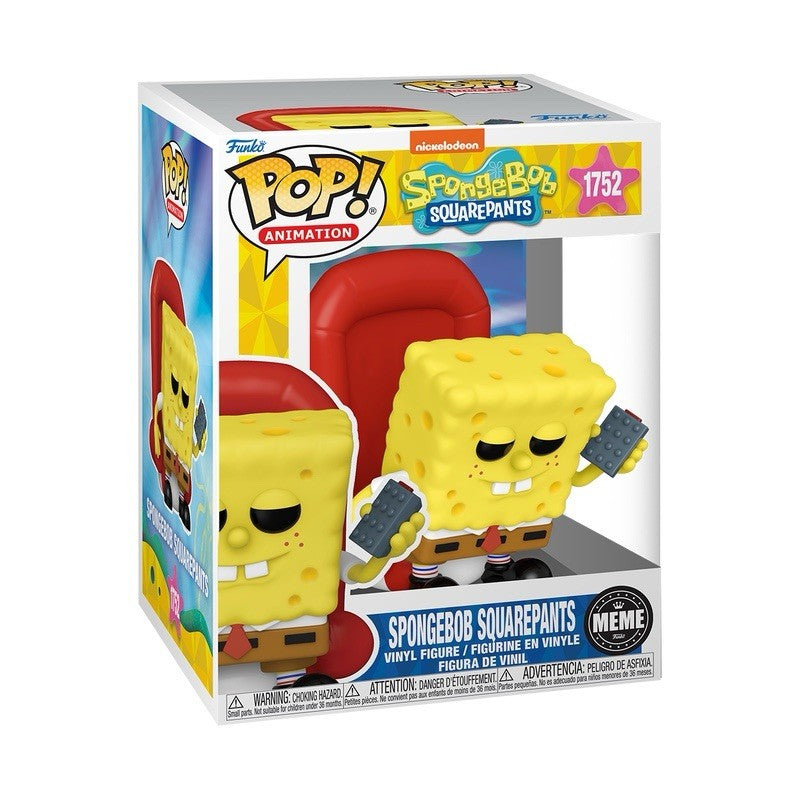 SpongeBob Pop! Animation Vinyl Figure Meme SpongeBob Squarepants 11 cm 1752