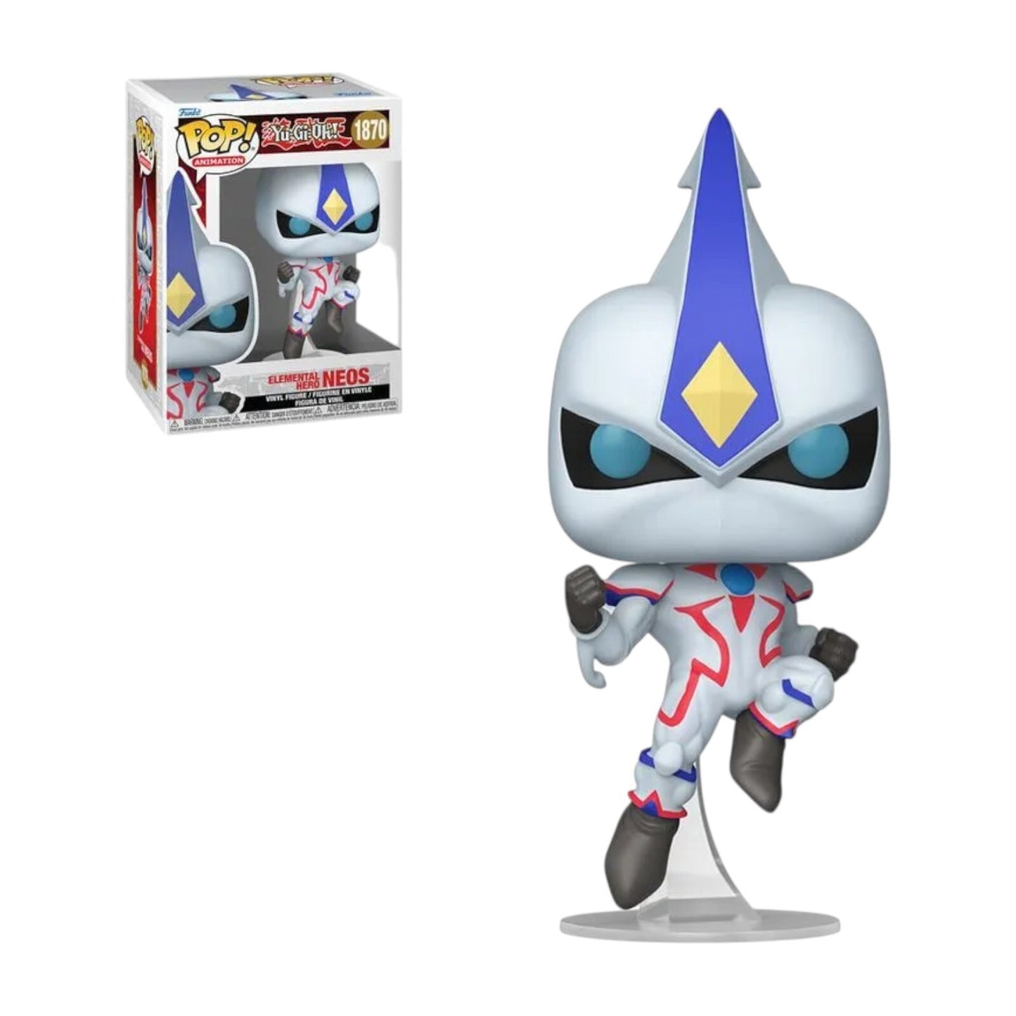 Funko Pop! Yu-Gi-Oh! Elemental Hero Neos #1870 – Figura da Collezione