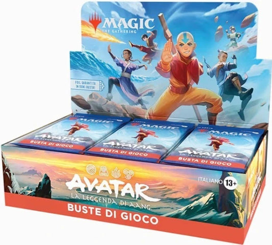 Magic Avatar The Last Airbender Play Booster Box Sealed 30 Buste ITA