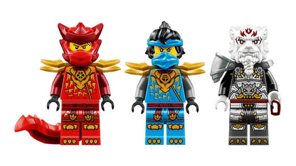 71863 Lego Ninjago Zilvar e Grimtak la Bestia Drago
