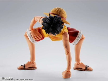 Bandai One Piece S.H.Figuarts Monkey D. Luffy Marineford 15 cm NUOVO IN STOCK