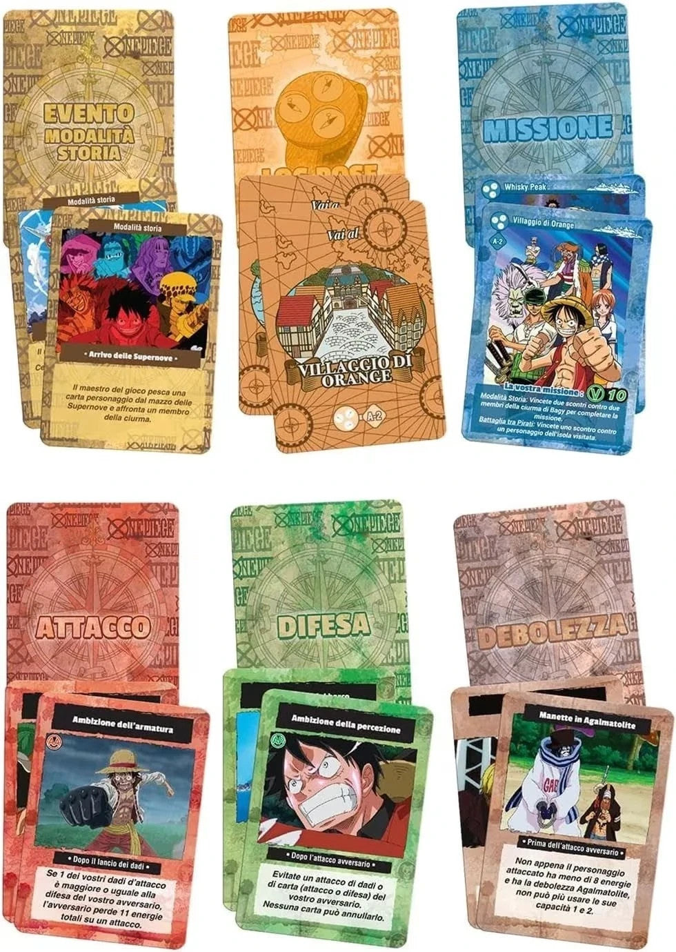 One Piece – L’Isola dell’Avventura – Gioco da Tavolo Strategico