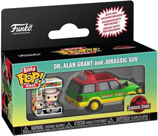 Figura - Jurassic Park: Funko Pop! Bitty Pop Ride - Jurassic Suv