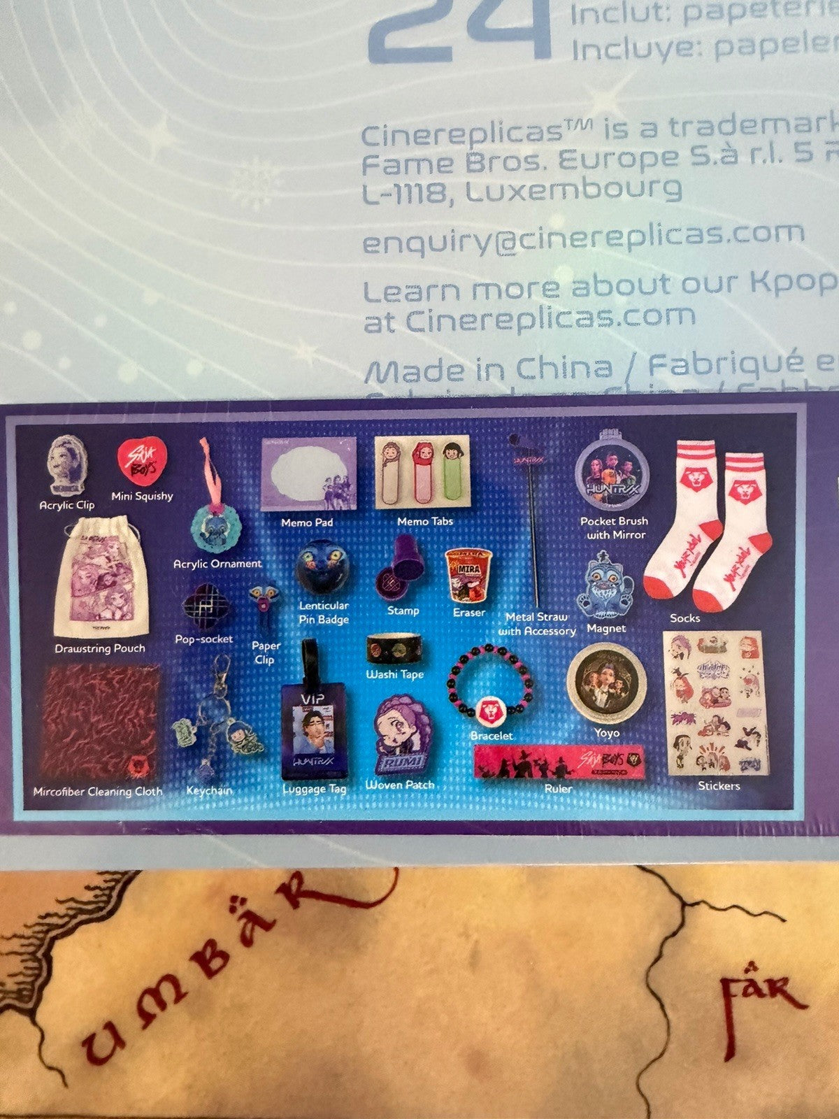 Merchandising K-pop Demon Hunters: Cinereplicas - Calendario Dell'avvento 2026 -