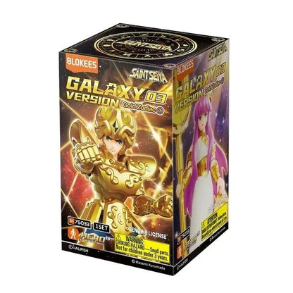 Blokees - SAINT SEIYA Galaxy version 03 BLIND BOX 1 personaggio random 10 cm