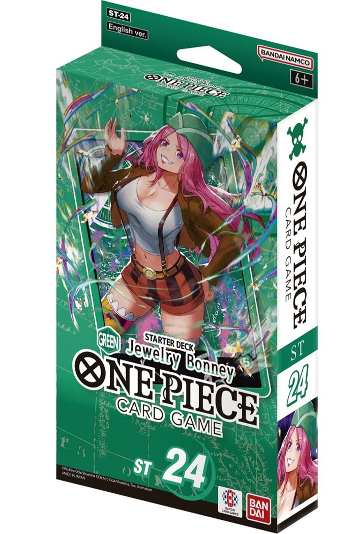 One Piece Card Game - Starter Deck OP ST 24 Jewelry Bonney NUOVO SIGILLATO ENG
