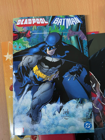 DEADPOOL / BATMAN 12pz Bundle completo Variant + Incentive fumetti DC - Panini