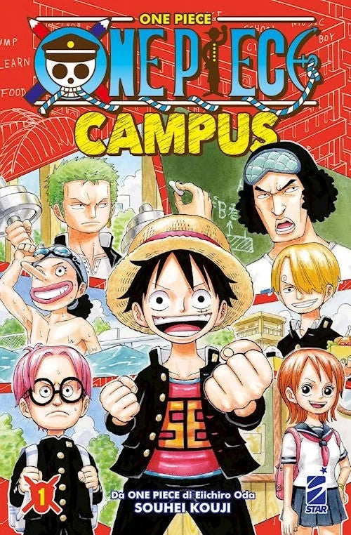 ONE PIECE CAMPUS. VOL. 1  - ODA EIICHIRO, KOUJI SOUHEI - Star Comics