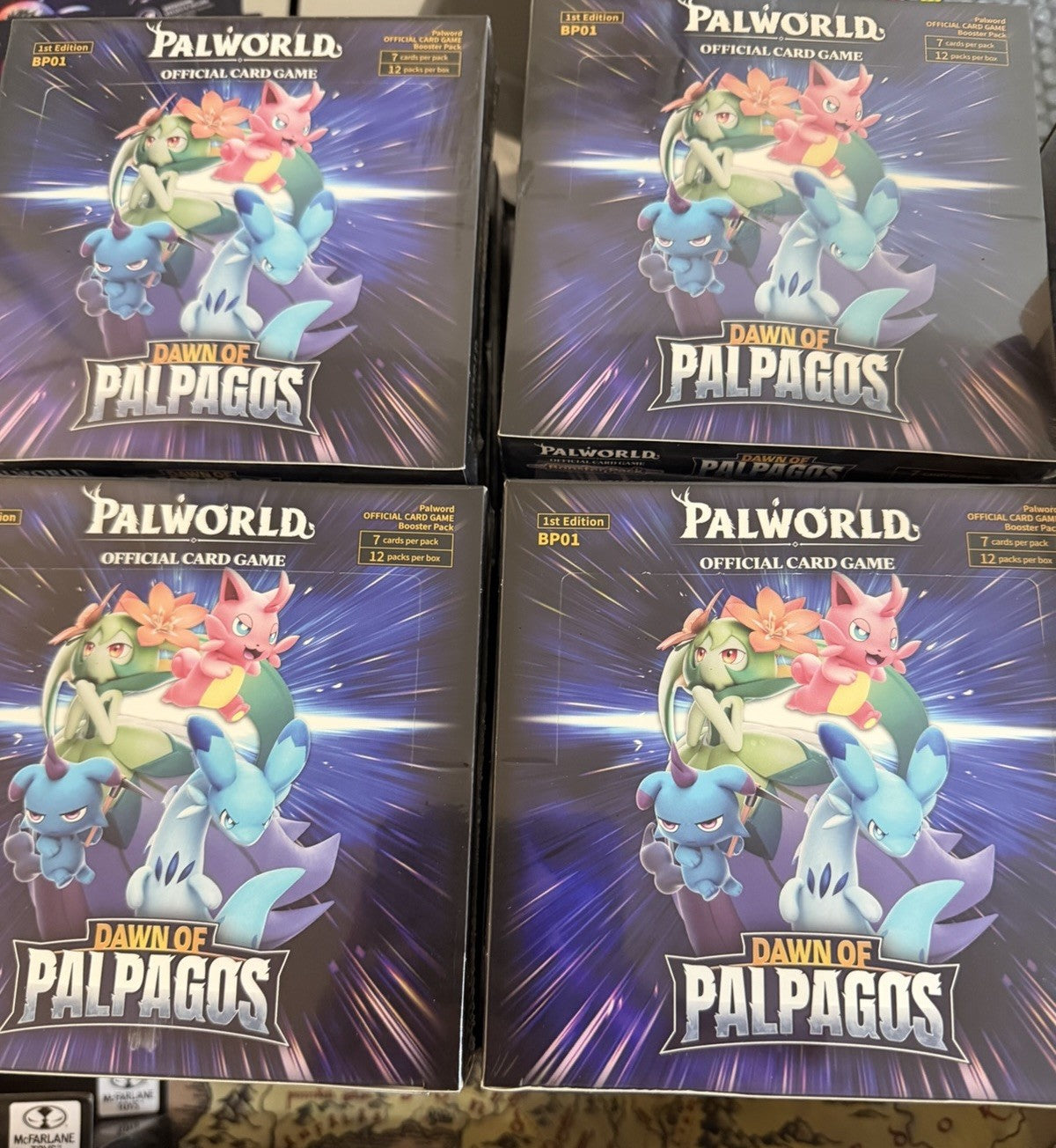 PALWORLD BP01 Booster Box DAWN OF PALPAGOS BP01 BP-01 - ENG ENGLISH 1st Edition