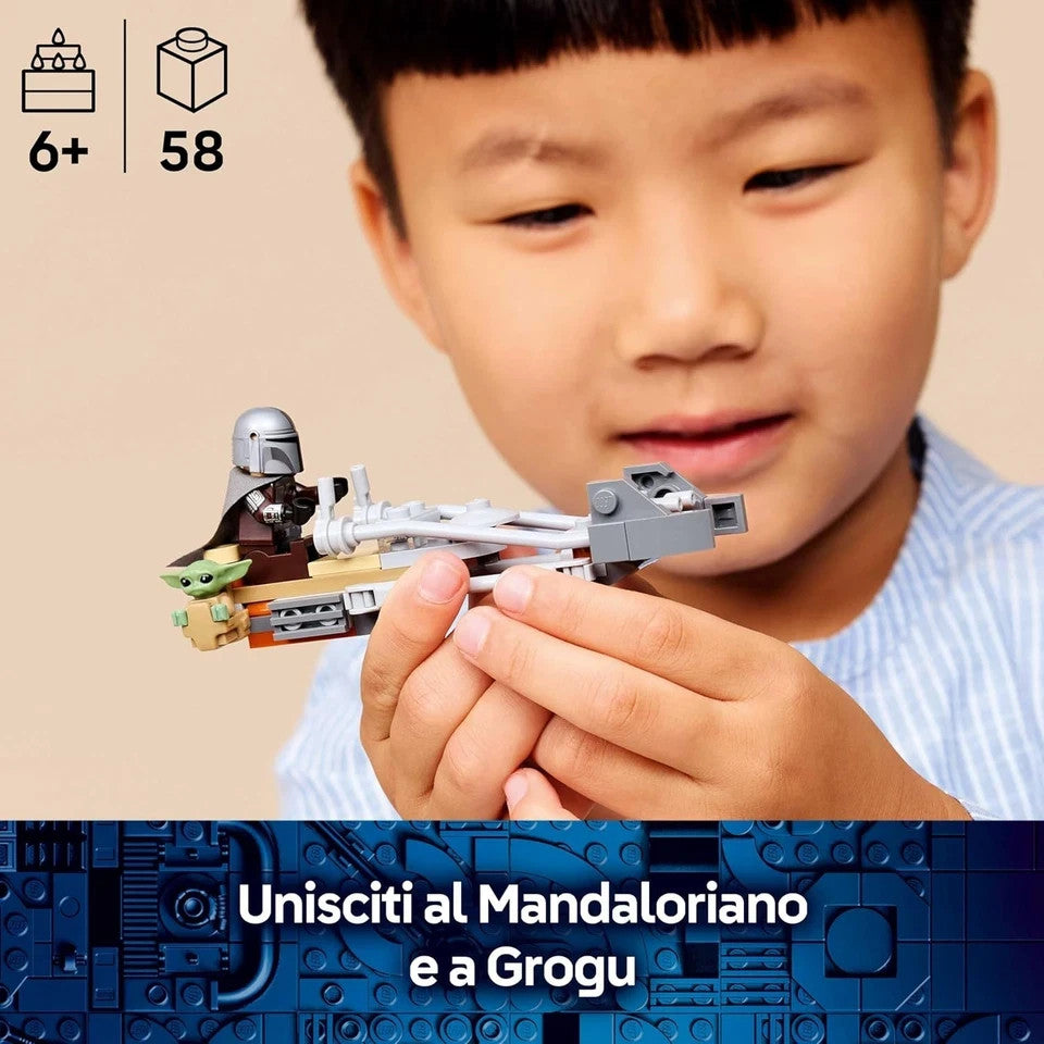 LEGO Set 75436 - The Mandalorian e Grogu's Speeder Bike