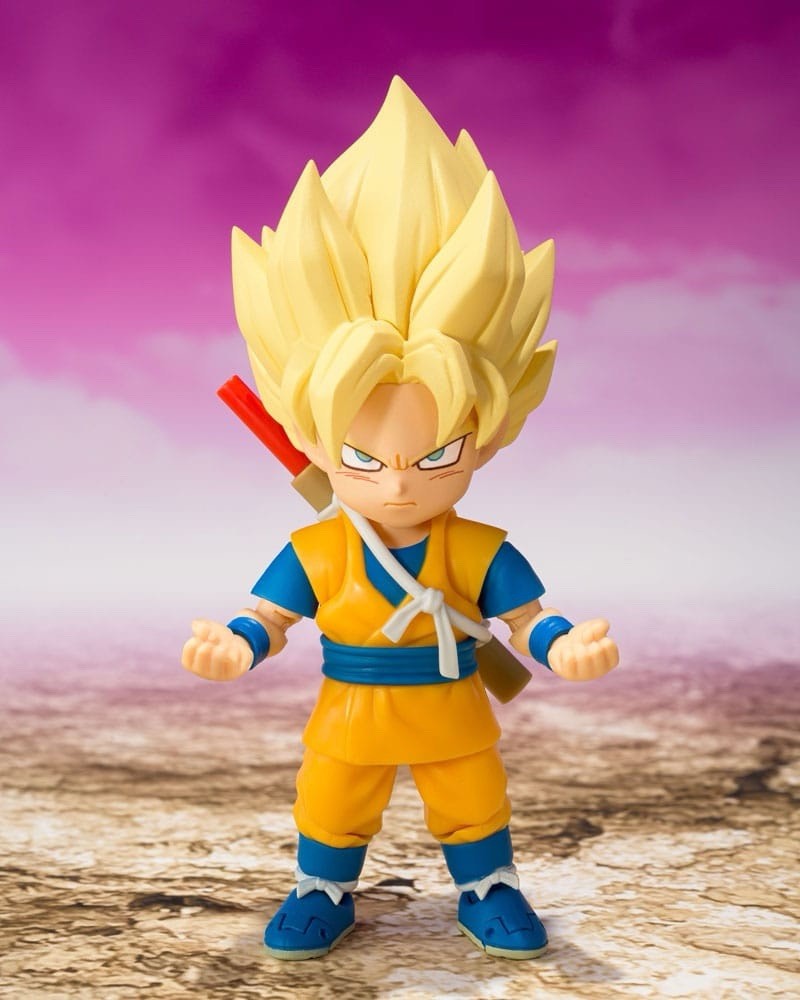 BANDAI S.H.FIGUARTS DRAGON BALL DAIMA MINI SUPER SAIYAN SSS GOKU SHF