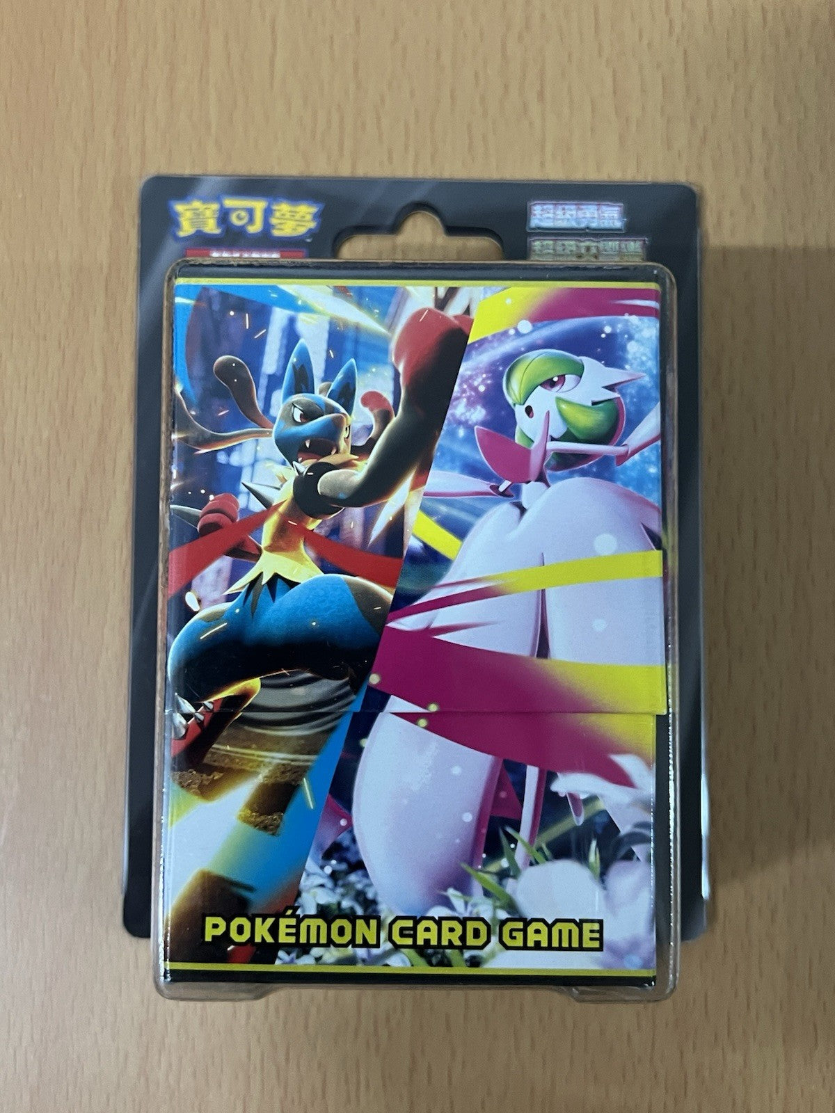 Pokemon JAP Card Game Deck case box mega Gardevoir & Lucario + Booster + SPECIAL