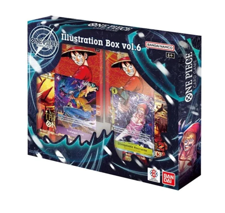 One Piece Card Game – Illustration Box IB-06 - ENGLISCH NEU 4 Booster & Promos
