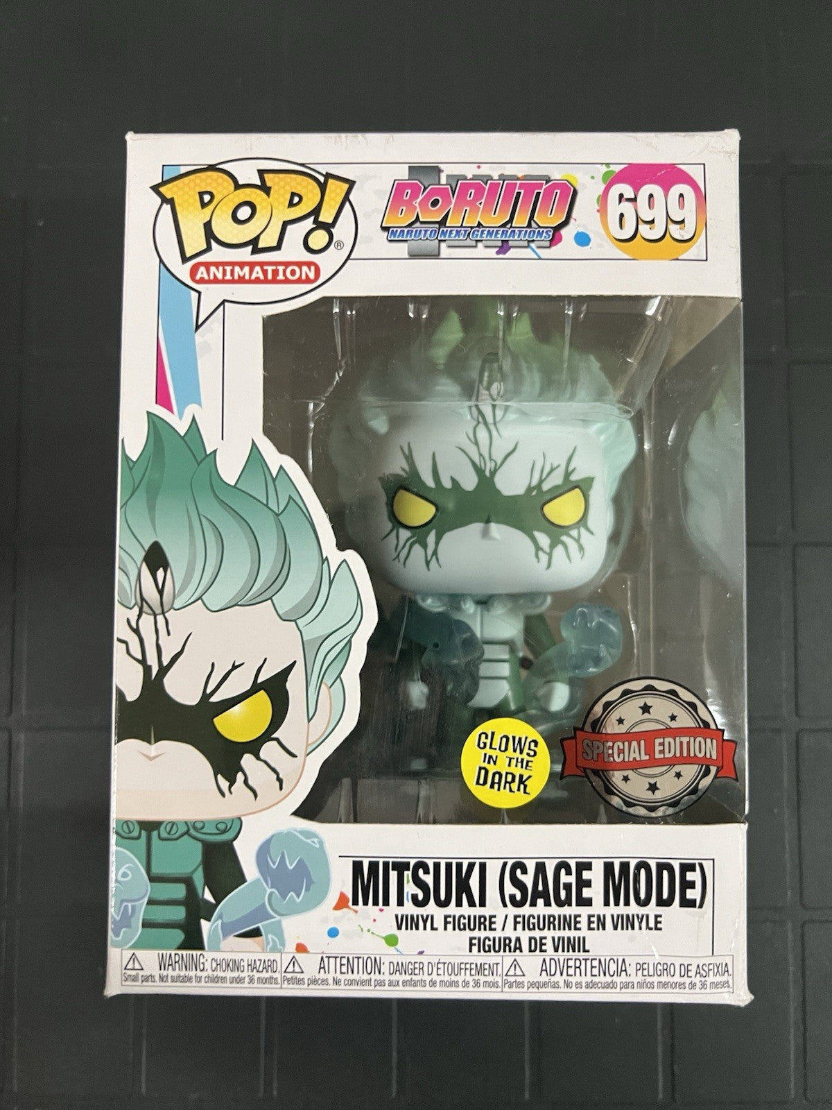 Boruto Naruto Mitsuki Sage Mode Pop! Funko Special Glows vinyl figure n° 699