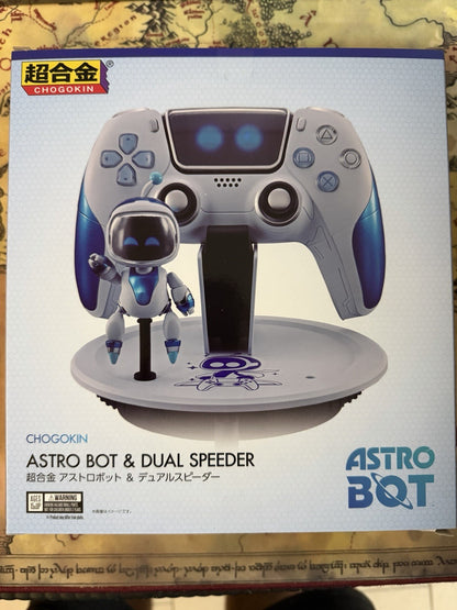 Astro Bot & Dual Speeder Chogokin 16 cm Bandai Tamashii NUOVI IN STOCK