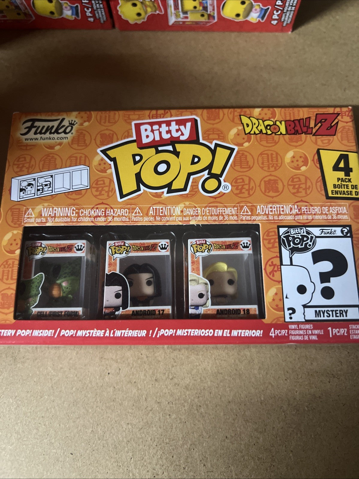Dragon Ball Bitty Pop! Vinile Figura 4-Pack Serie 2 2,5 Cm Funko