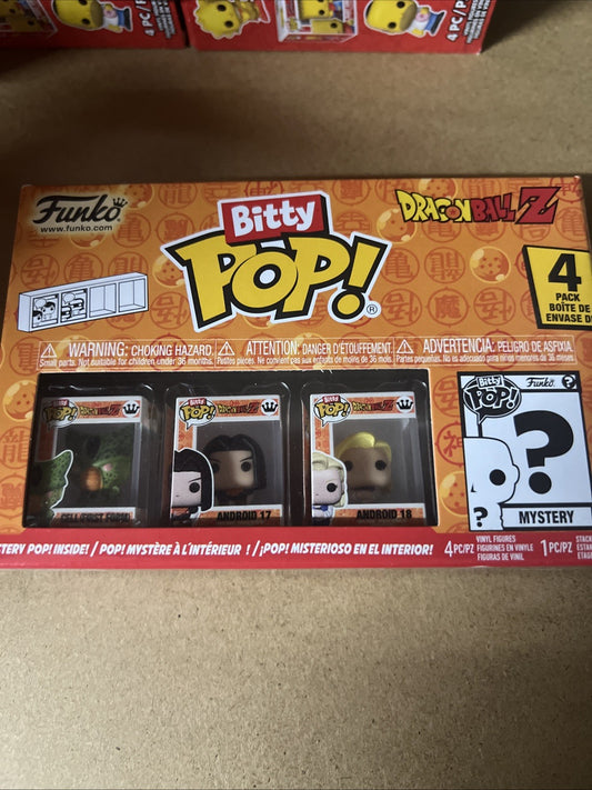 Dragon Ball Bitty Pop! Vinile Figura 4-Pack Serie 2 2,5 Cm Funko