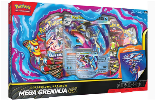 POKEMON TCG Collezione Premium MEGA GRENINJA EX - ITA Sealed