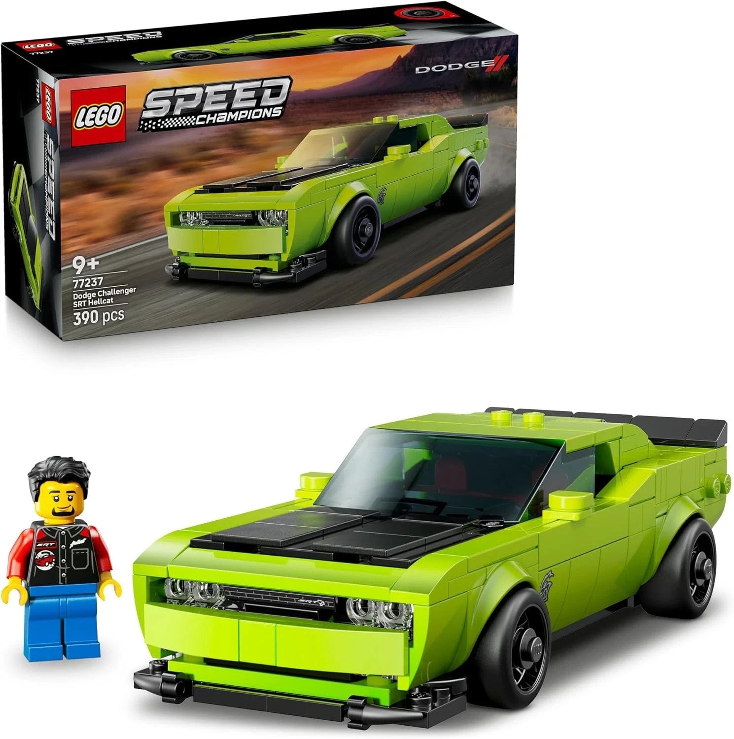 LEGO 77237 SPORT CAR DODGE CHALLENGER SRT HELLCAT SPEED CHAMNPIONS