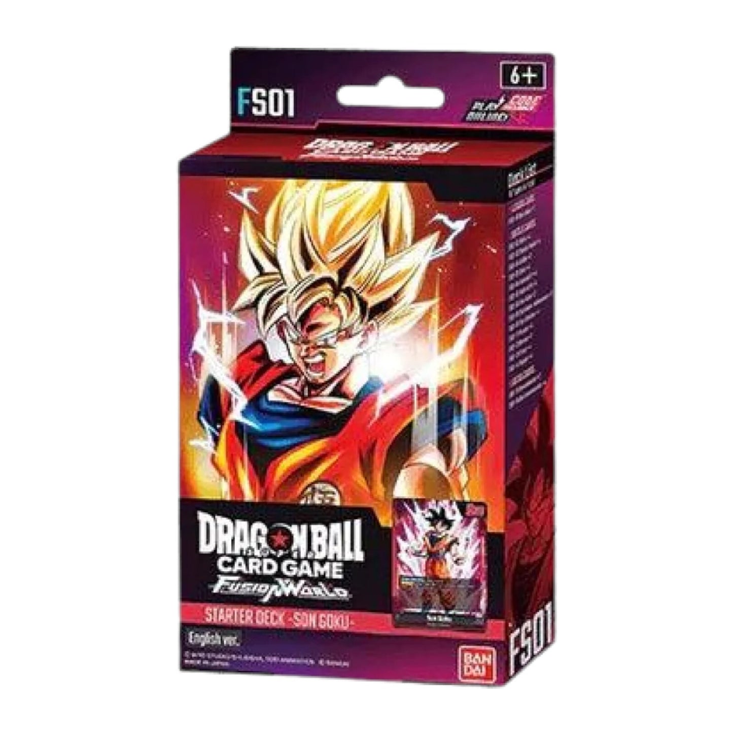 DBSCG Fusion World SD 01 FS-01 (3RD) – Starter Deck Son Goku