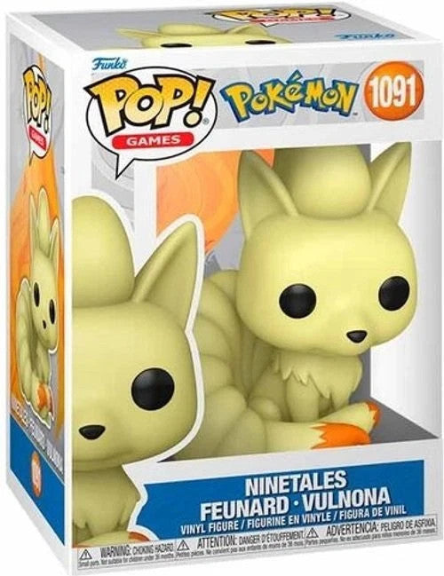 Merchandising Pokemon: Funko Pop! Games - Ninetales (Vinyl Figure 1091)