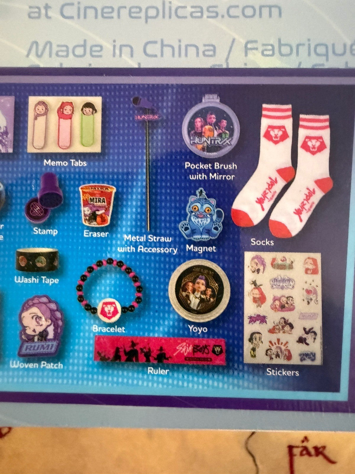 Merchandising K-pop Demon Hunters: Cinereplicas - Calendario Dell'avvento 2026 -