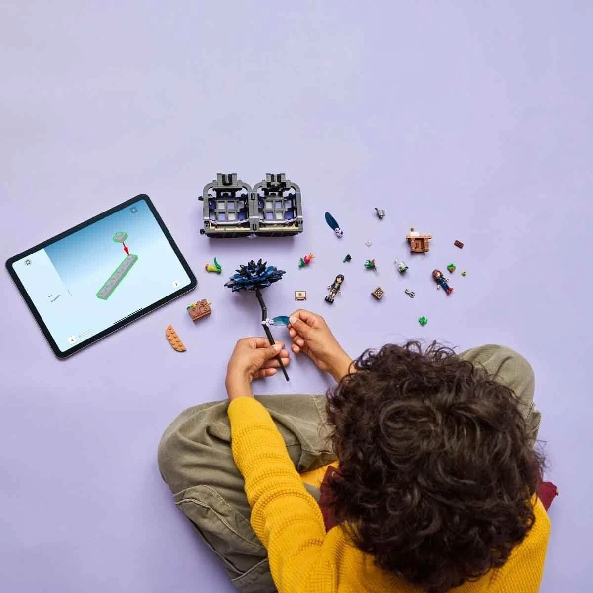 LEGO WEDNESDAY Fiore di dalia nero 76784