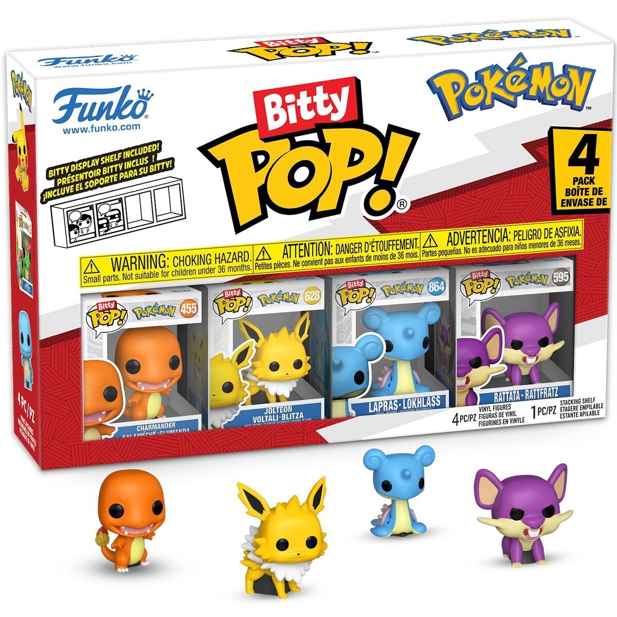 Pokémon Bitty Pop! Vinyl Figures single or complete pack