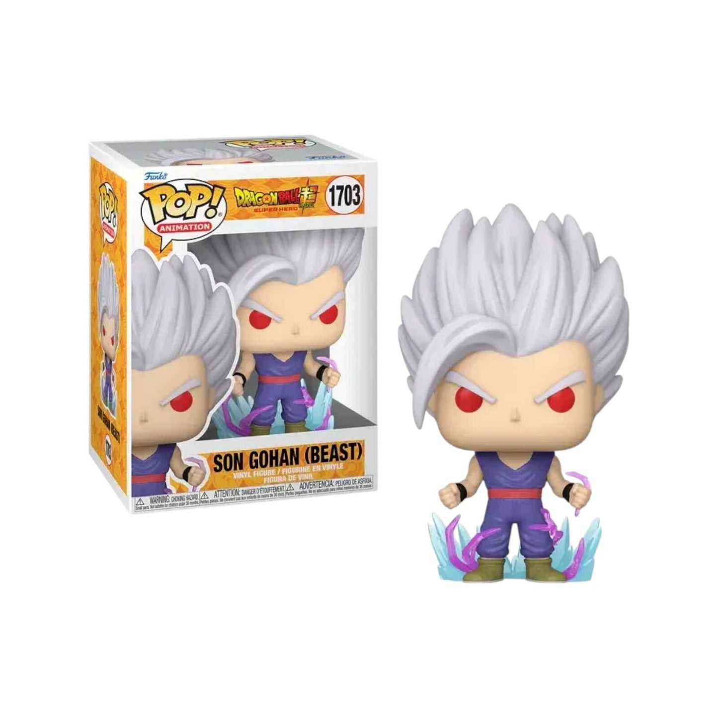 Funko Pop! Dragon Ball Super – Son Gohan (Beast) #1703 (Vinile 13,5 cm)